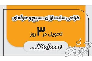 طراحی سایت ارزان، سریع و حرفه ای | Zhaket Designer